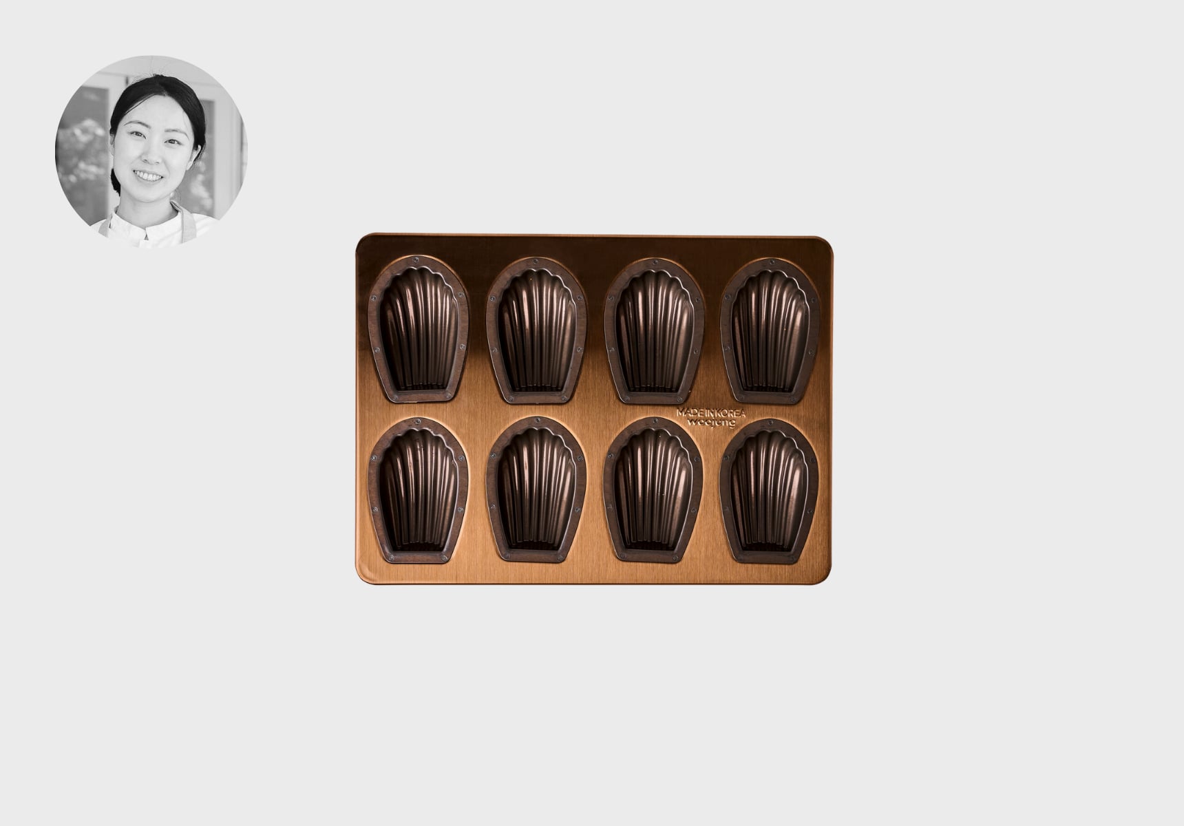 Woojung Deep madeleine mould